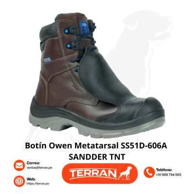 Botín Owen Metatarsal SS51D-606A SANDDER TNT