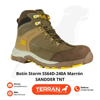 Botín Storm SS64D-240A marrón SANDDER TNT