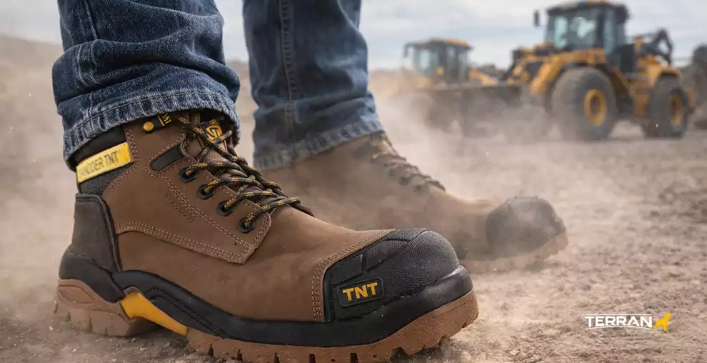 Zapatos de construcción para hombres que sí protegen