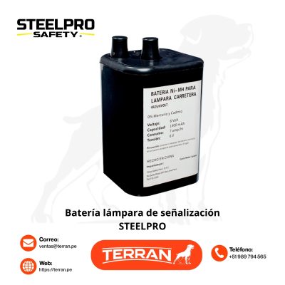 Batería Lámpara de Señalización