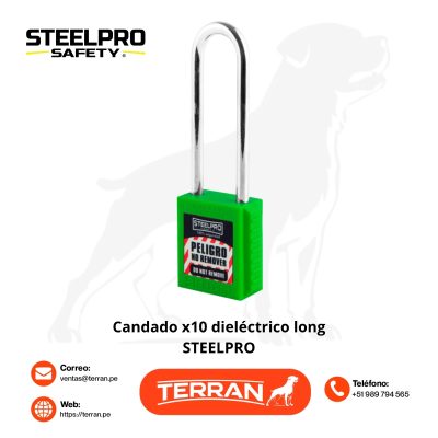 Candado Steelpro X10 Long