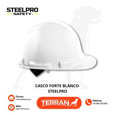Casco de Seguridad Forte Blanco Steelpro