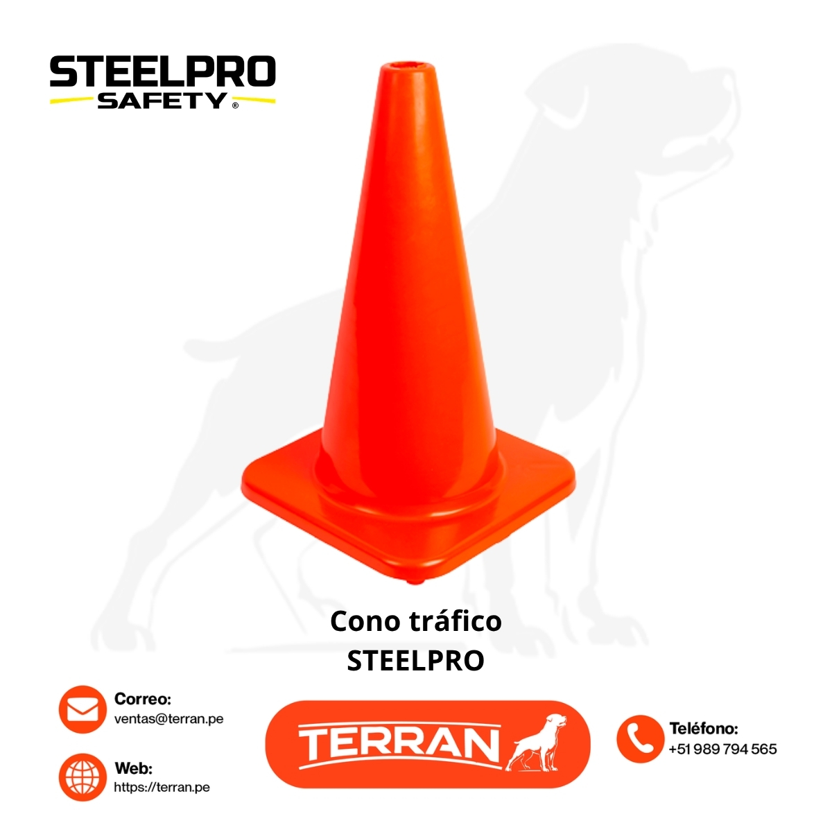 Conos para Tráfico – Steelpro
