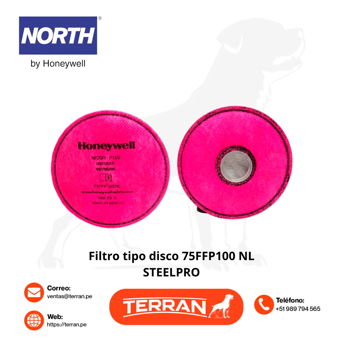 Filtro 75FFP100 NL · HoneyWell