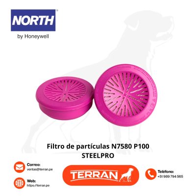 Filtro de Particulas N7580 P100 North