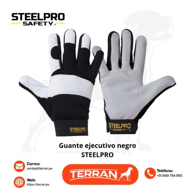 Guante Ejecutivo Black Steelpro
