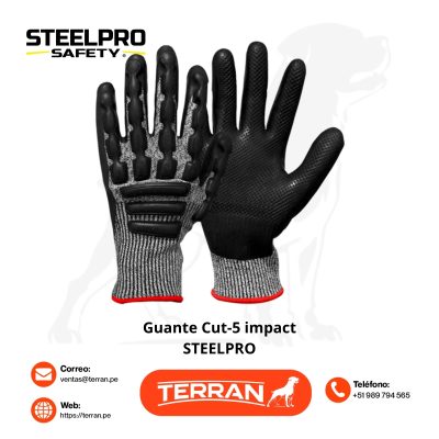 Guante Multiflex Cut 5 Impact Latex Steelpro
