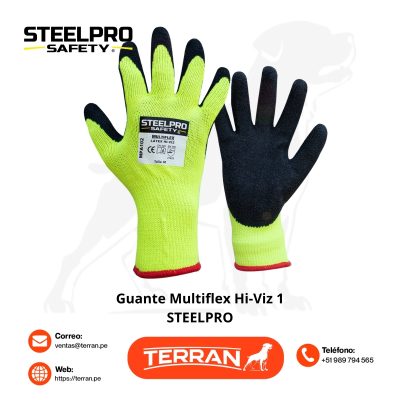 Guante Multiflex Hi-Viz MPA 102 Steelpro
