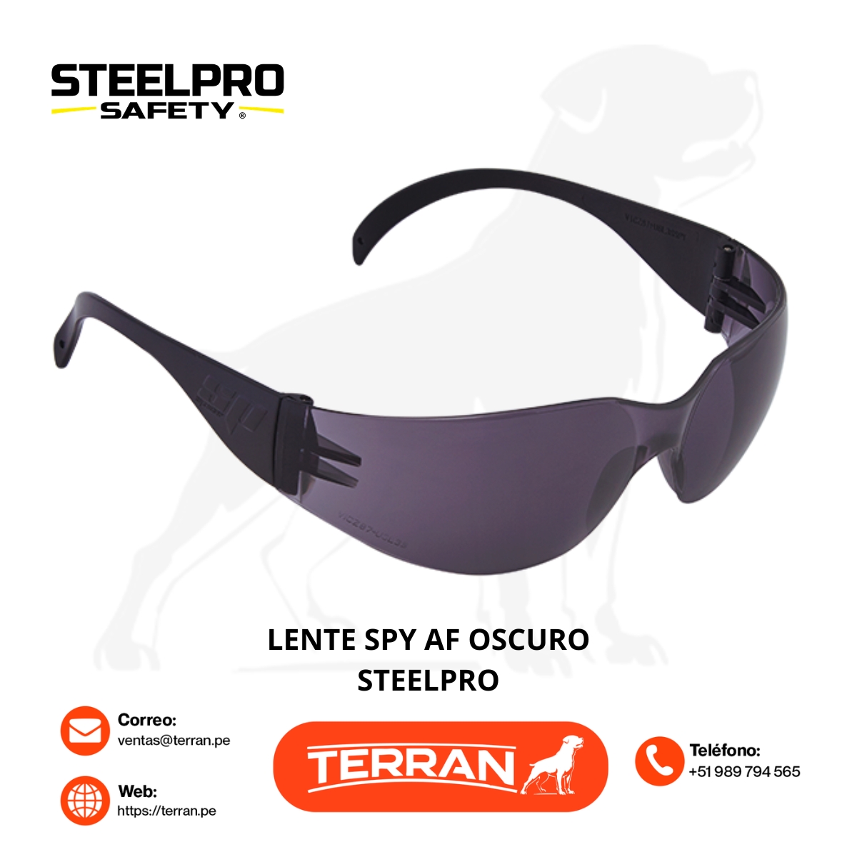 Lente Spy AF Oscuro Steelpro
