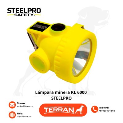 Lámpara Minera KL6000 Steelpro