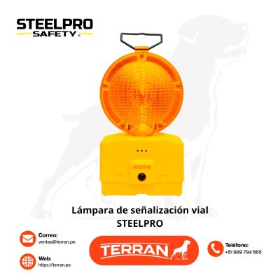 Lámpara de Señalización Vial LED Steelpro
