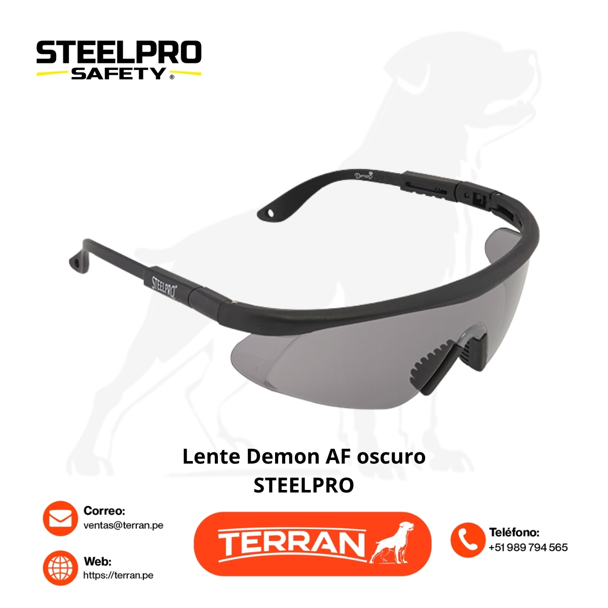 Lente Demon AF Oscuro Steelpro