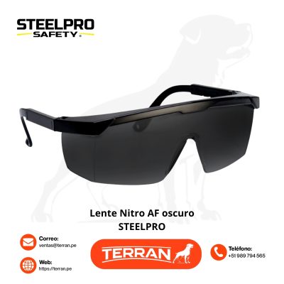 Lente Nitro AF Oscuro Steelpro
