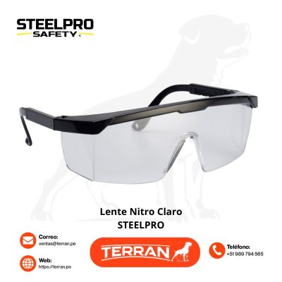 Lente Nitro Claro Steelpro