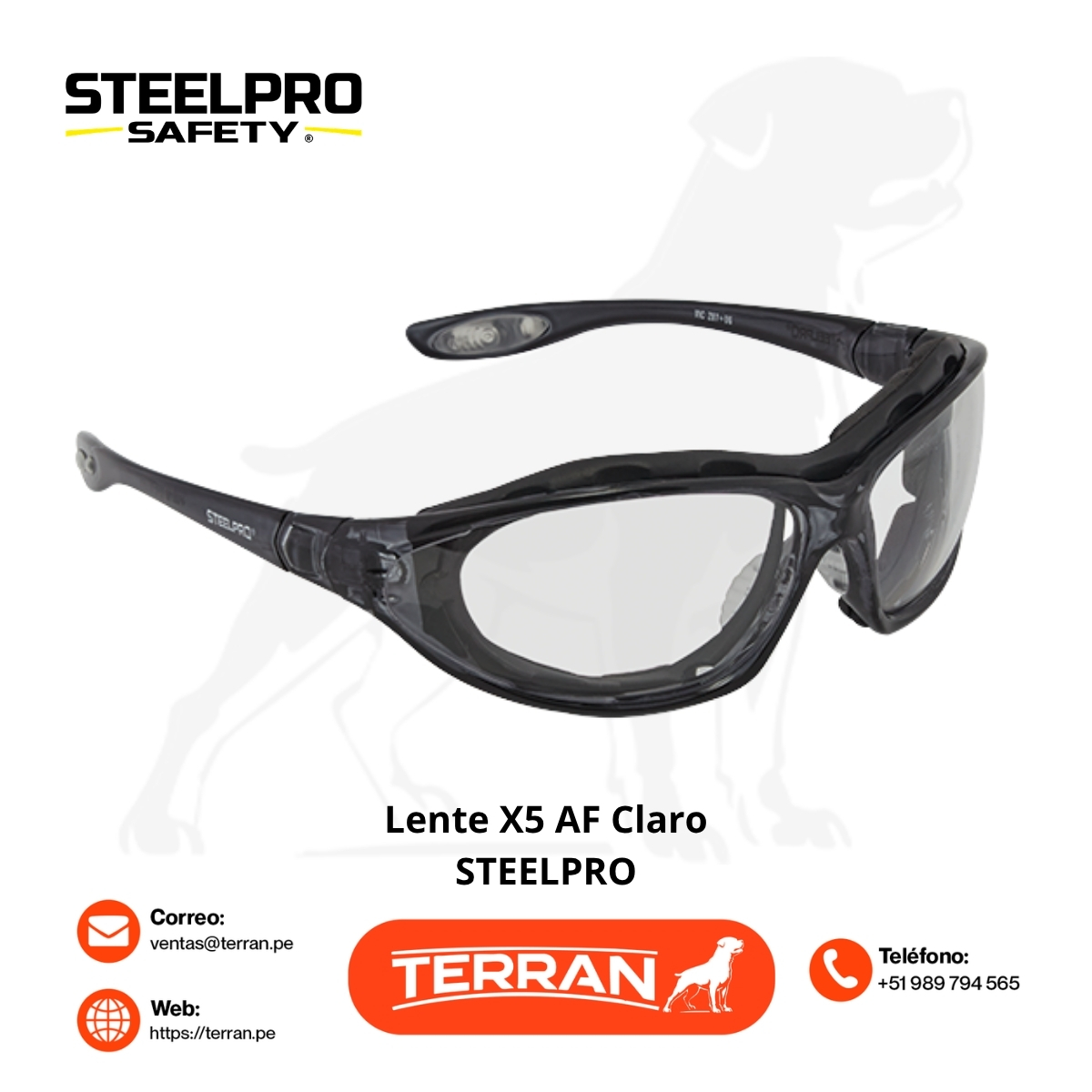 Lente X5 Dual Claro AF Steelpro