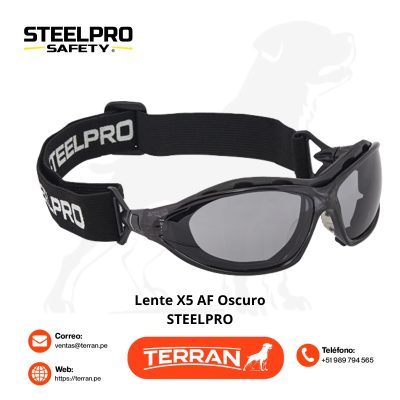 Lente X5 Dual Oscuro AF Steelpro