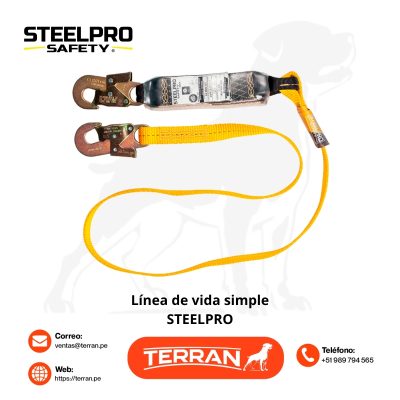 Línea de Vida Simple Steelpro