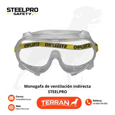 Monogafa De Ventilación Indirecta AF Claro Steelpro