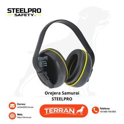 Orejera Samurai 23 dB Steelpro