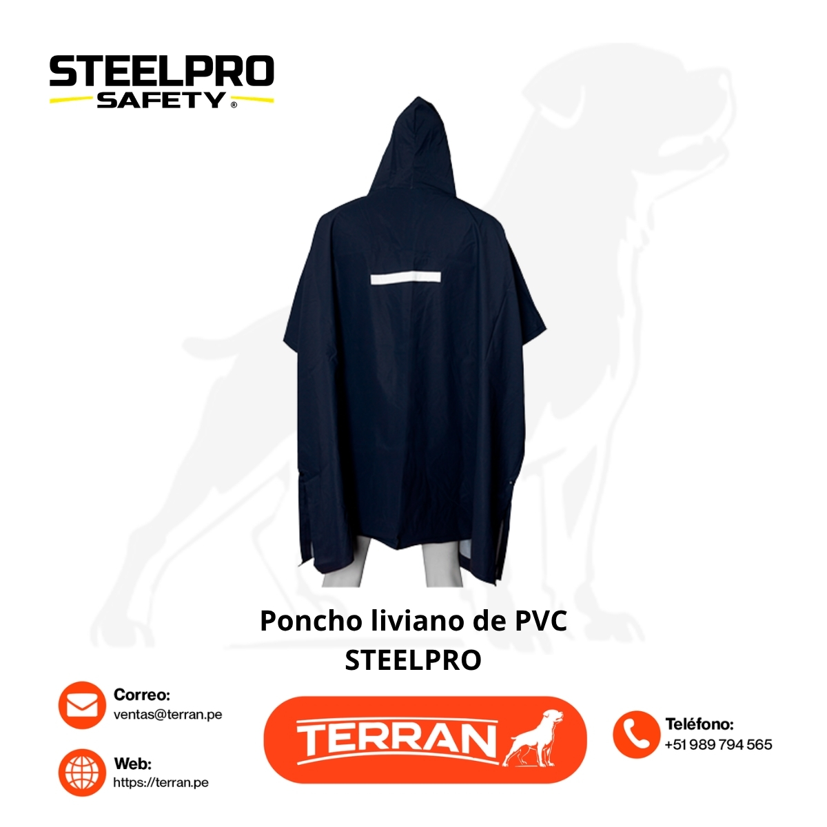 Poncho de PVC Liviano Alaska Steelpro