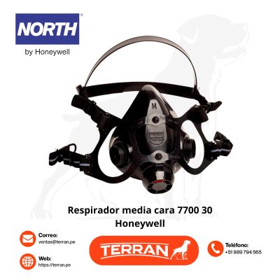 Respirador De Media Cara 7700 30 · NORTH