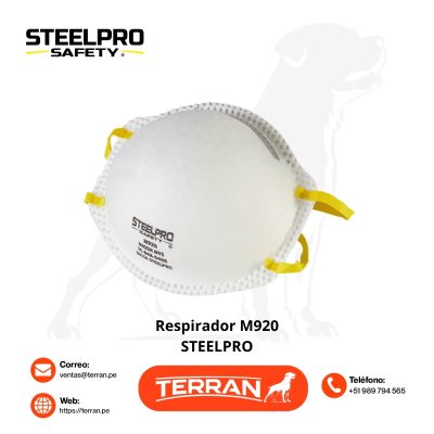 Respirador Descartable N95 M920 Steelpro