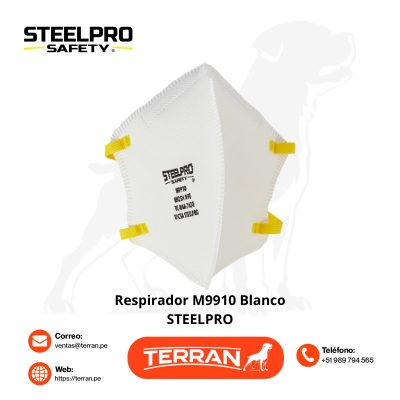 Respirador Descartable N95 M9910 Steelpro