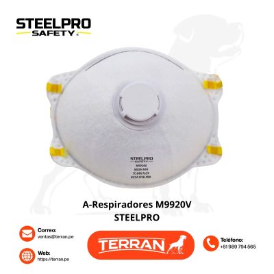 Respirador Descartable N99 M9920V Steelpro