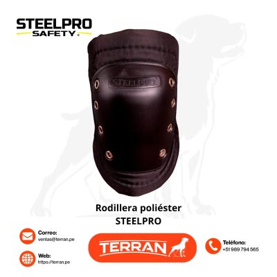 Rodillera Poliester Steelpro